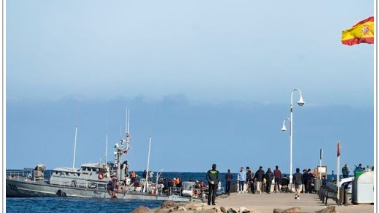明日、スペインの支援を得て、メリリャでモロッコの巡視船を再浮上させる試みが行われる予定