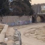 Barranco del Poyo, arrasado por la riada, este viernes en la localidad de Massanassa, que continúa en proceso de reconstrucción tras la dana. 