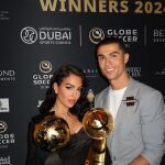 Georgina Rodríguez y Cristiano Ronaldo.