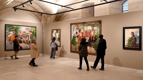 Más de 6.500 personas han visitado ya la muestra sobre Sorolla y otros artistas de la Valencia de 1900 en la catedral de Burgos
