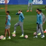 Entrenamiento del Atlético en Majadahonda