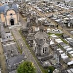 Cementerio de La Carriona, en Avilés.