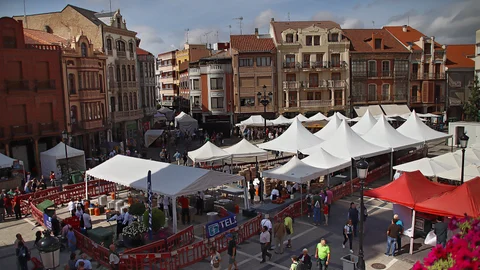 feria agroalimentaria de La Bañeza (León)