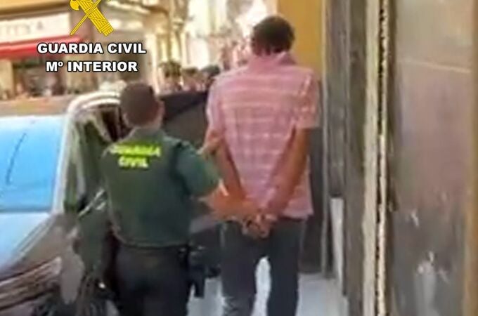 Imagen del detenido