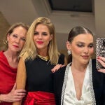 Amelia Bono con las mujeres de su familia. 