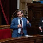 El conseller de Política Lingüística, Francesc Xavier Vila 