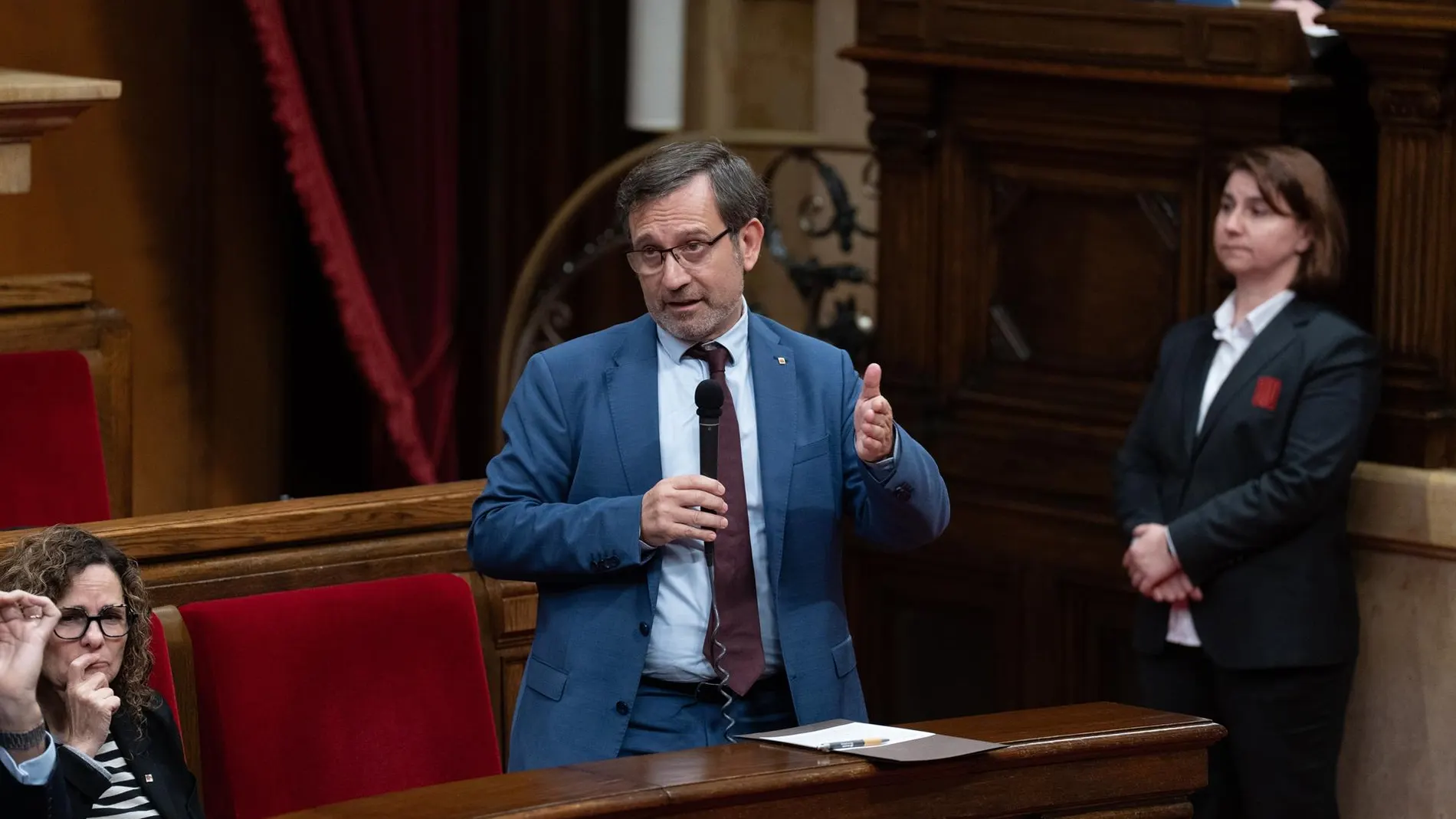 El conseller de Política Lingüística, Francesc Xavier Vila