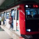 Un convoy del Metro de Barcelona 