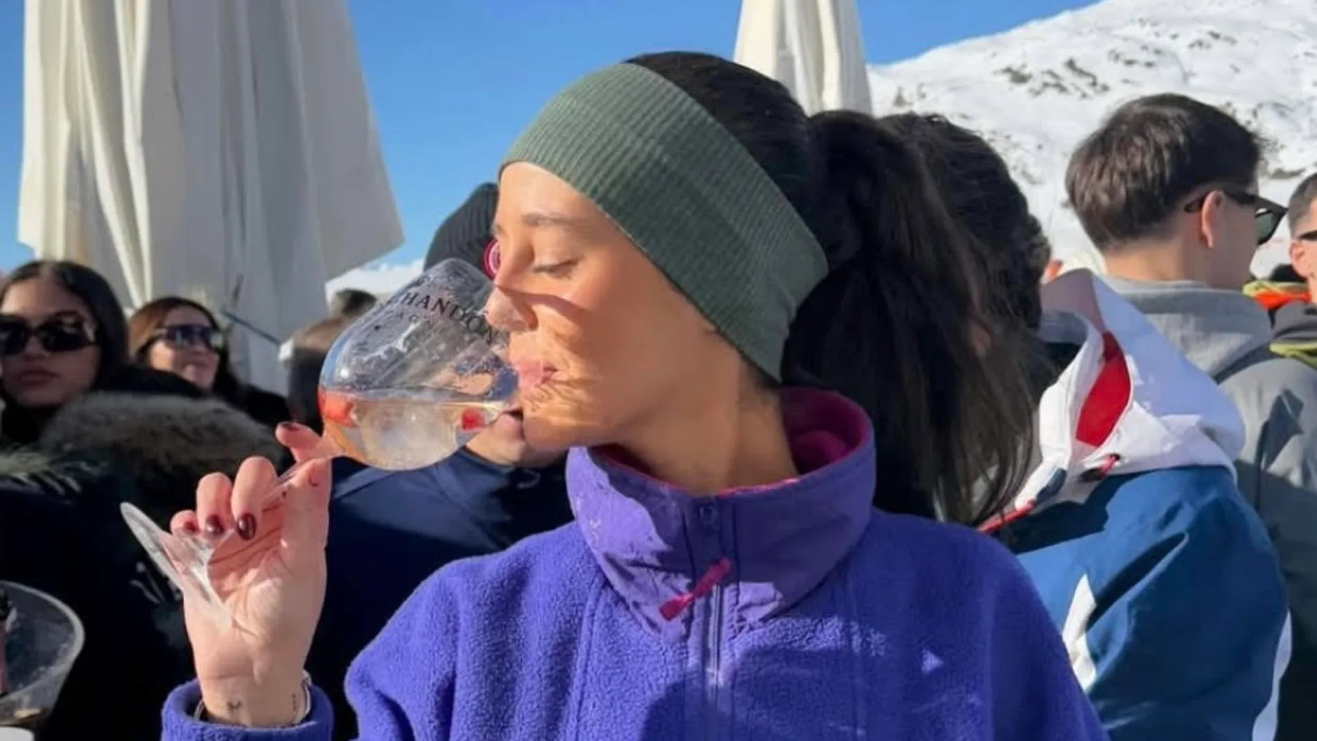 Victoria Federica disfrutando en Baqueira.