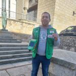 Alejandro Moreno, repartido de la ONCE en Ávila