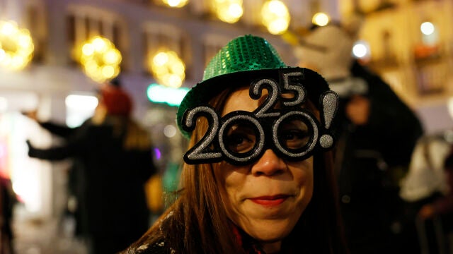 Año Nuevo en la Puerta del Sol de Madrid