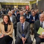 La consejera María González Corral durante una jornada con las cooperativas