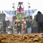 Continúa la macrofiesta "rave" en Ciudad Real que congrega a miles de personas desde Nochevieja