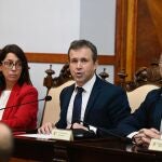 El PSOE recupera la alcaldía de Jaén tras una moción de Julio Millán durante su intervención para defender la moción de censura.contra Agustín González (PP) 