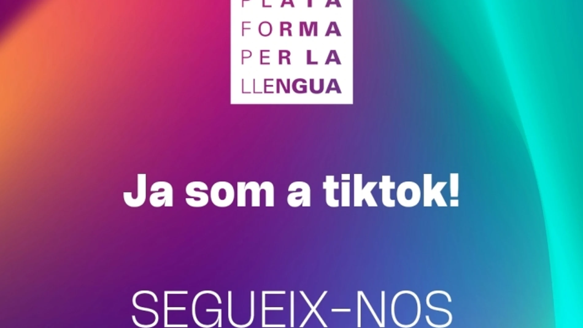 Plataforma per la Llengua estrena canal de TikTok