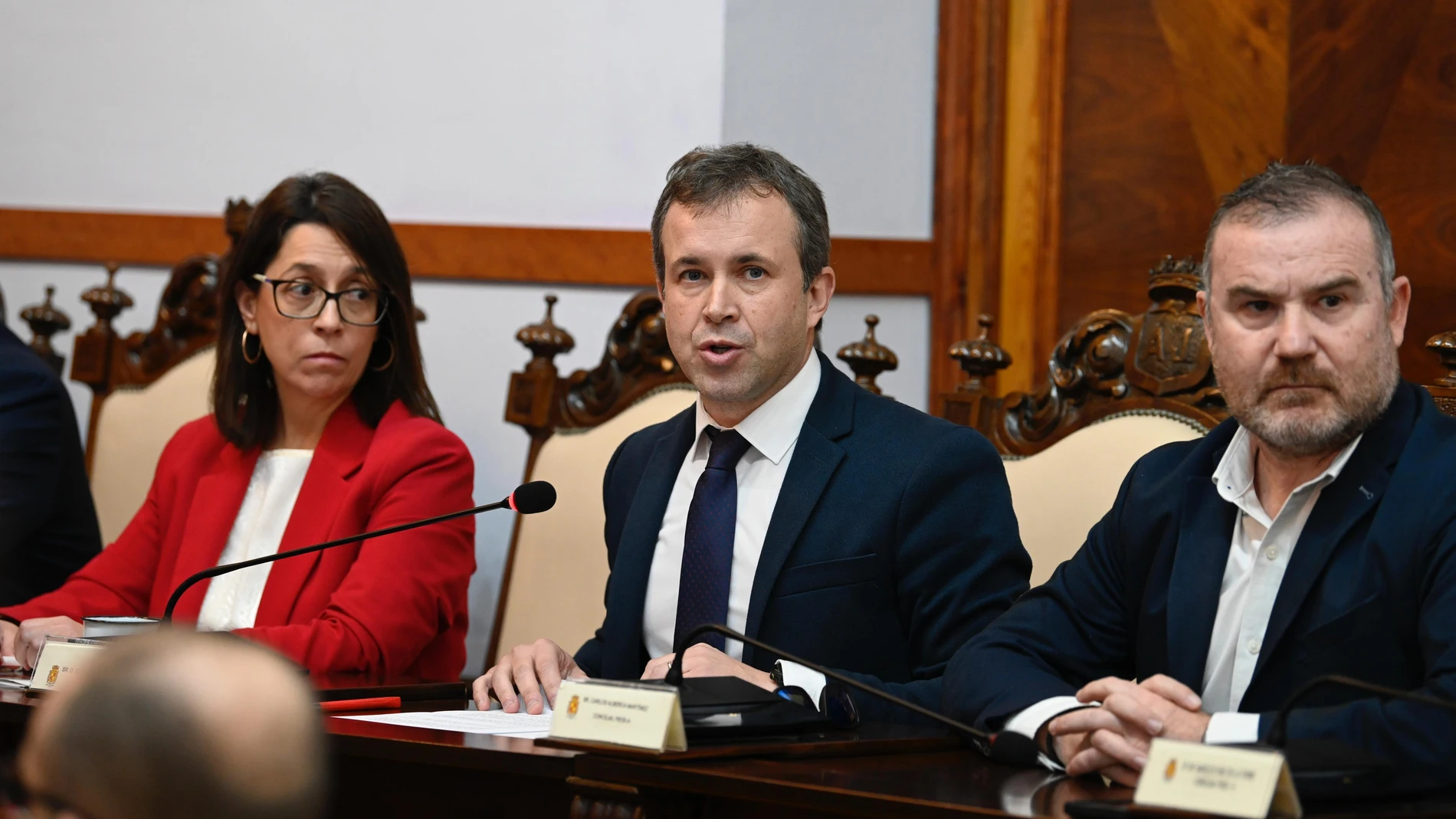 Julio Millán, en el centro, vuelve a ser alcalde de Jaén Julio Millán, en el centro, vuelve a ser alcalde de Jaén