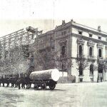 Construcción de la Bolsa de Madrid