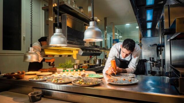 Cocina restaurante