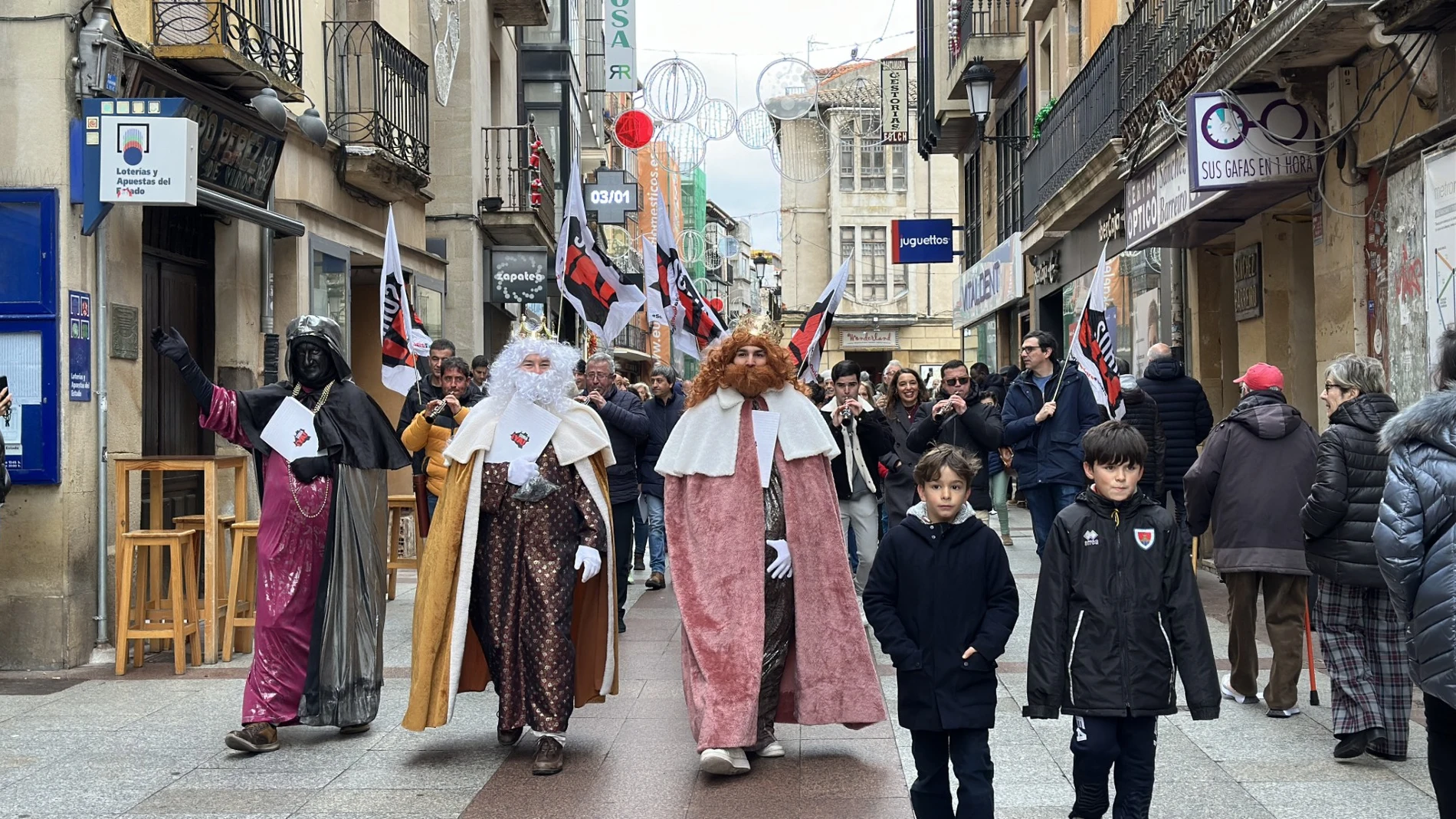 Los Reyes Magos entregan las firmas de Soria ¡Ya!