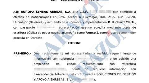 Documentos Air Europa