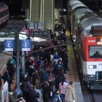 MADRID.-ACT.- Los Reyes Magos viajan en Cercanías en la noche más mágica del año