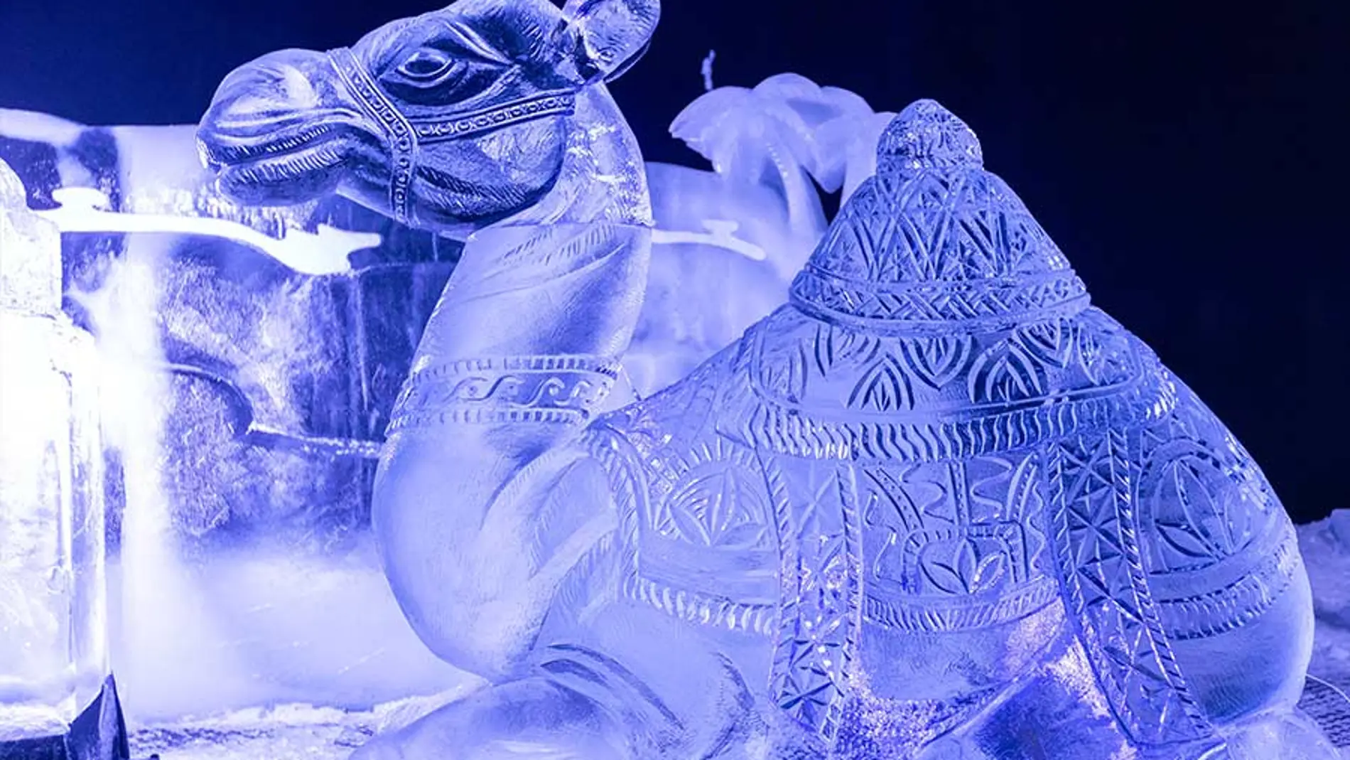 Una de las esculturas de la exposición