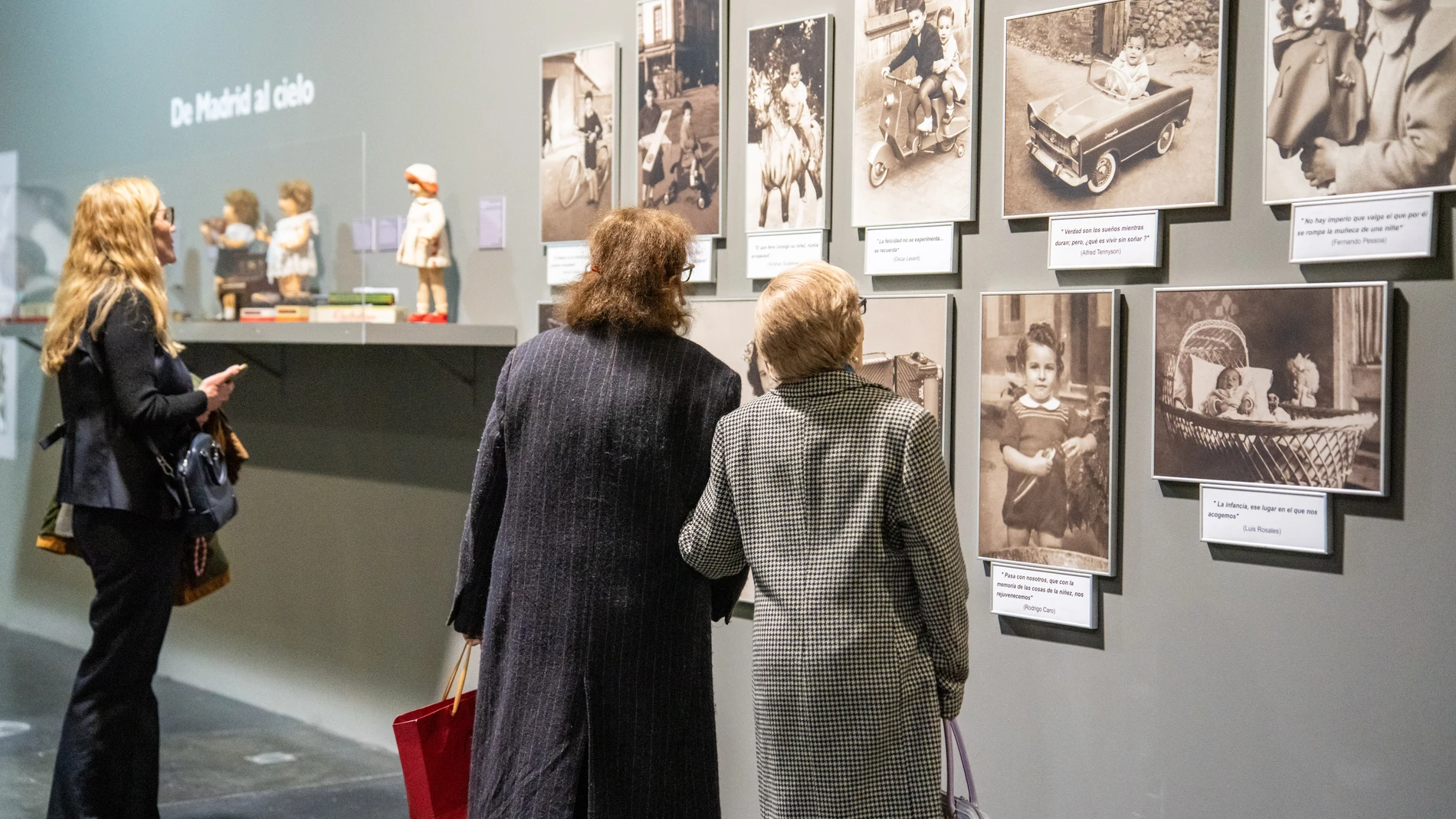 Exposición de juguetes antiguos