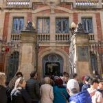 Visitantes en el Museo Casa Lis de Salamanca