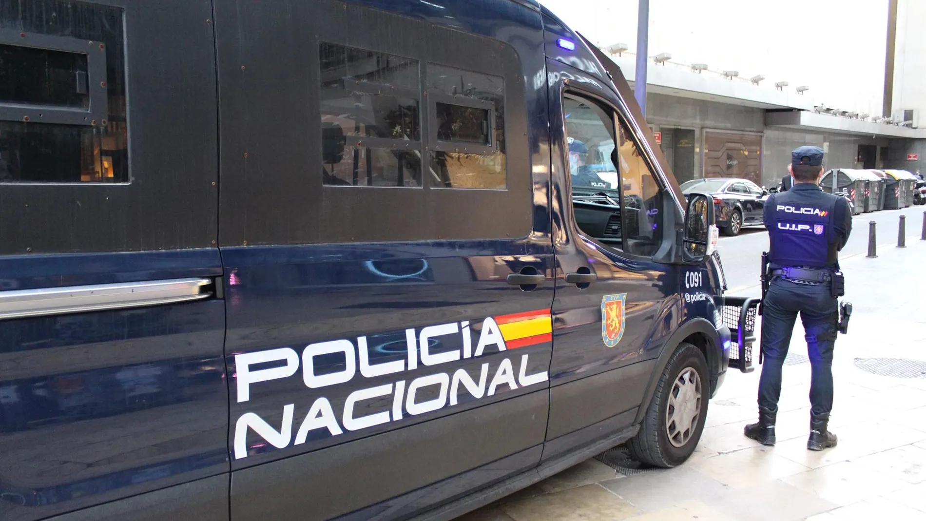 Operativo de la Policía Nacional