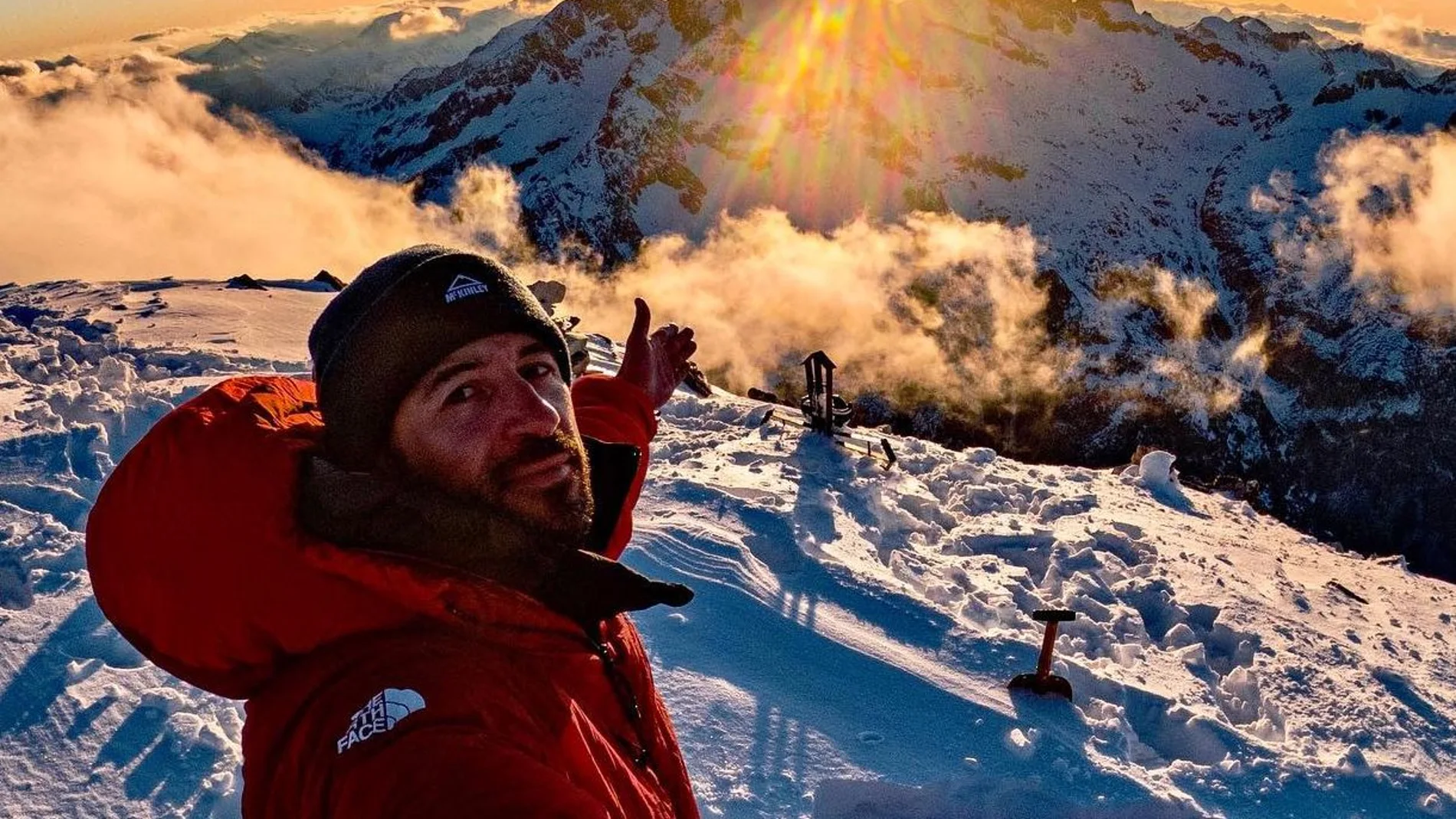 Imagen de Gerard Olivé, el alpinista fallecido, en una de sus fotos en redes sociales