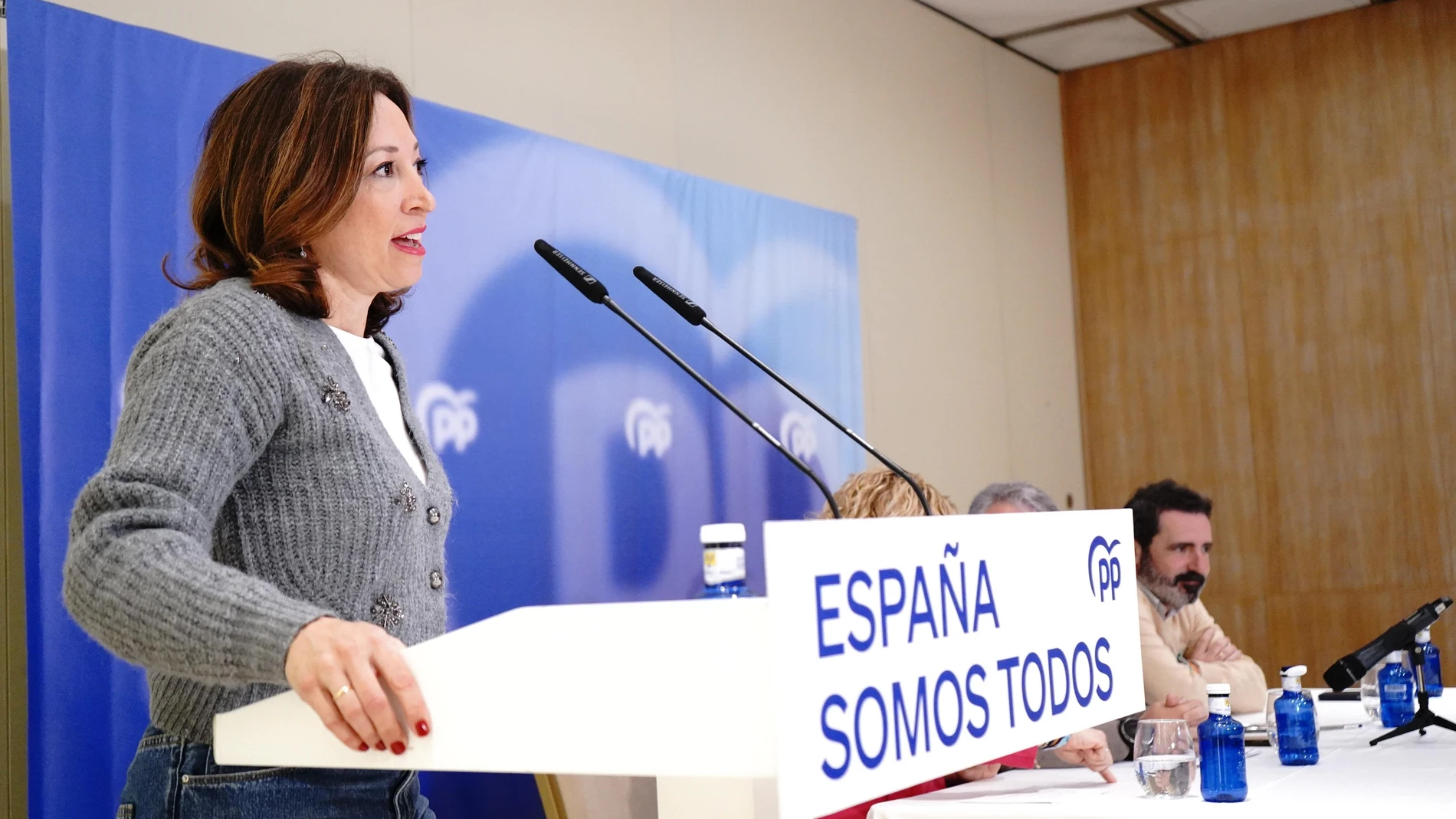 La presidenta del PP de Málaga, Patricia Navarro. REMITIDA / HANDOUT por PP MÁLAGA Fotografía remitida a medios de comunicación exclusivamente para ilustrar la noticia a la que hace referencia la imagen, y citando la procedencia de la imagen en la firma 04/01/2025