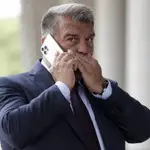 Joan Laporta, presidente del Fútbol Club Barcelona