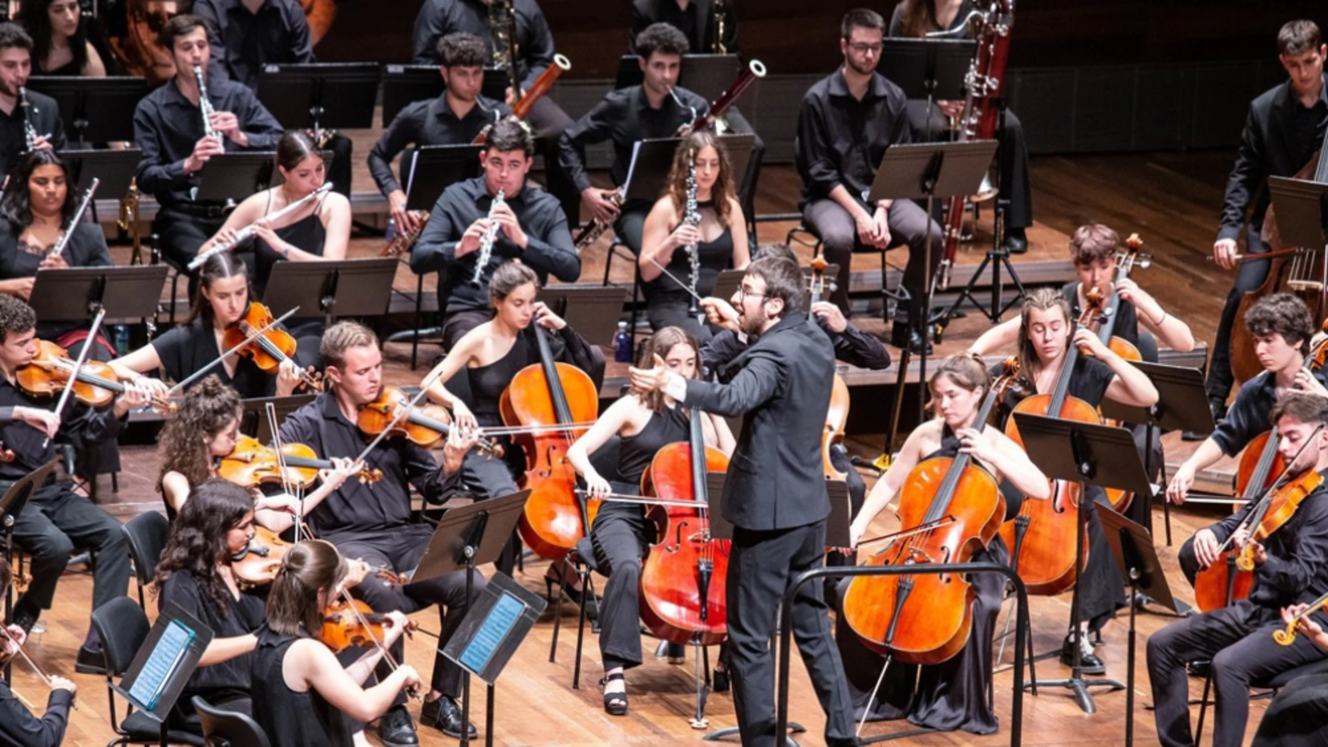 Actuación de la Joven Orquesta Leonesa