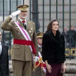 El look de la Reina Letizia en la Pascua Militar.