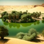 Algunos oasis de árboles y agua dentro del Sáhara revelan que durante un tiempo, este desierto fue más parecido a la Selva del Amazonas de lo que es hoy en día