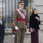 Celebración de la Pascua Militar en el Palacio Real