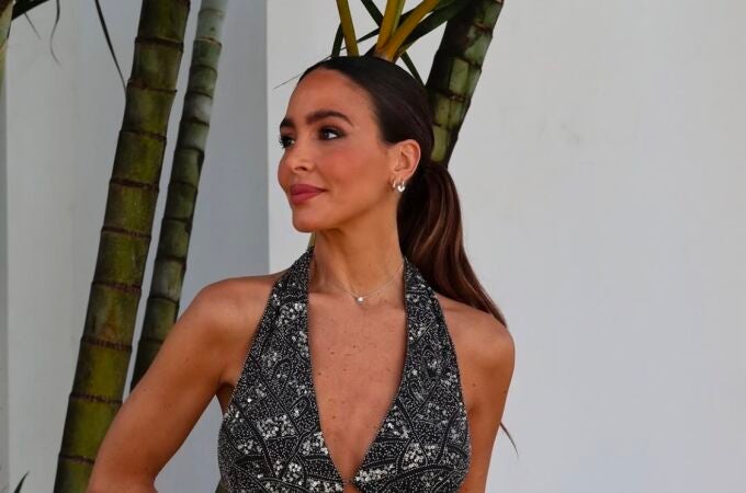 Rocío Osorno con traje de baño en Gran Canaria.