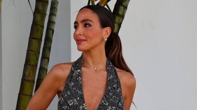Rocío Osorno con traje de baño en Gran Canaria.