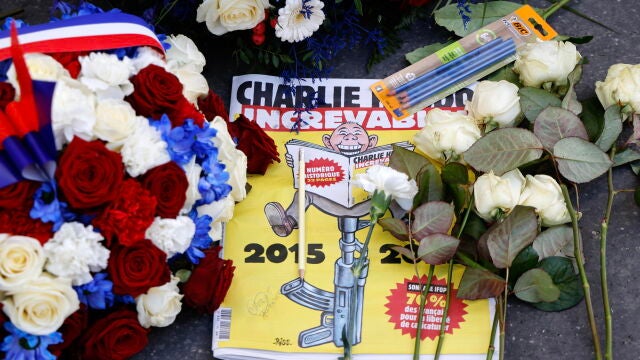 Commemoration ceremony for 10th anniversary of Charlie Hebdo and Hypercacher attacks in Paris