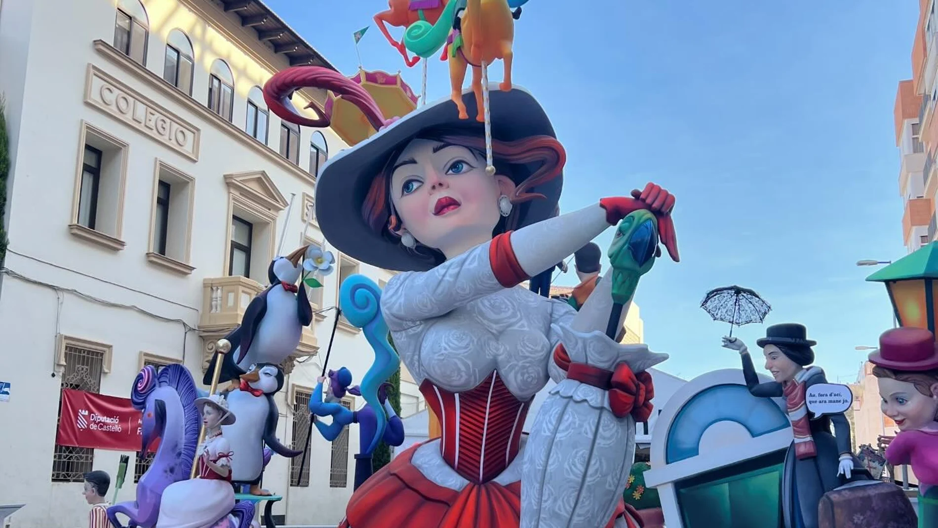 Imagen de las Fallas de Burriana