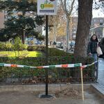 Nuevo acto de vandalismo contra el mobiliario urbano de Segovia
