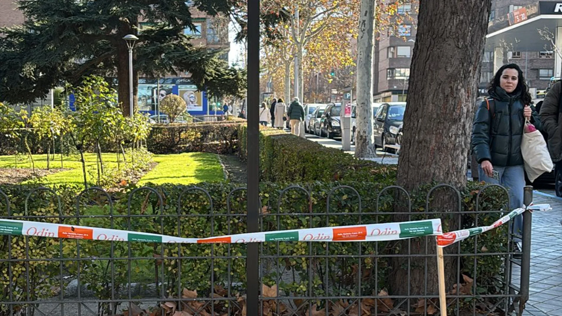 Nuevo acto de vandalismo contra el mobiliario urbano de Segovia