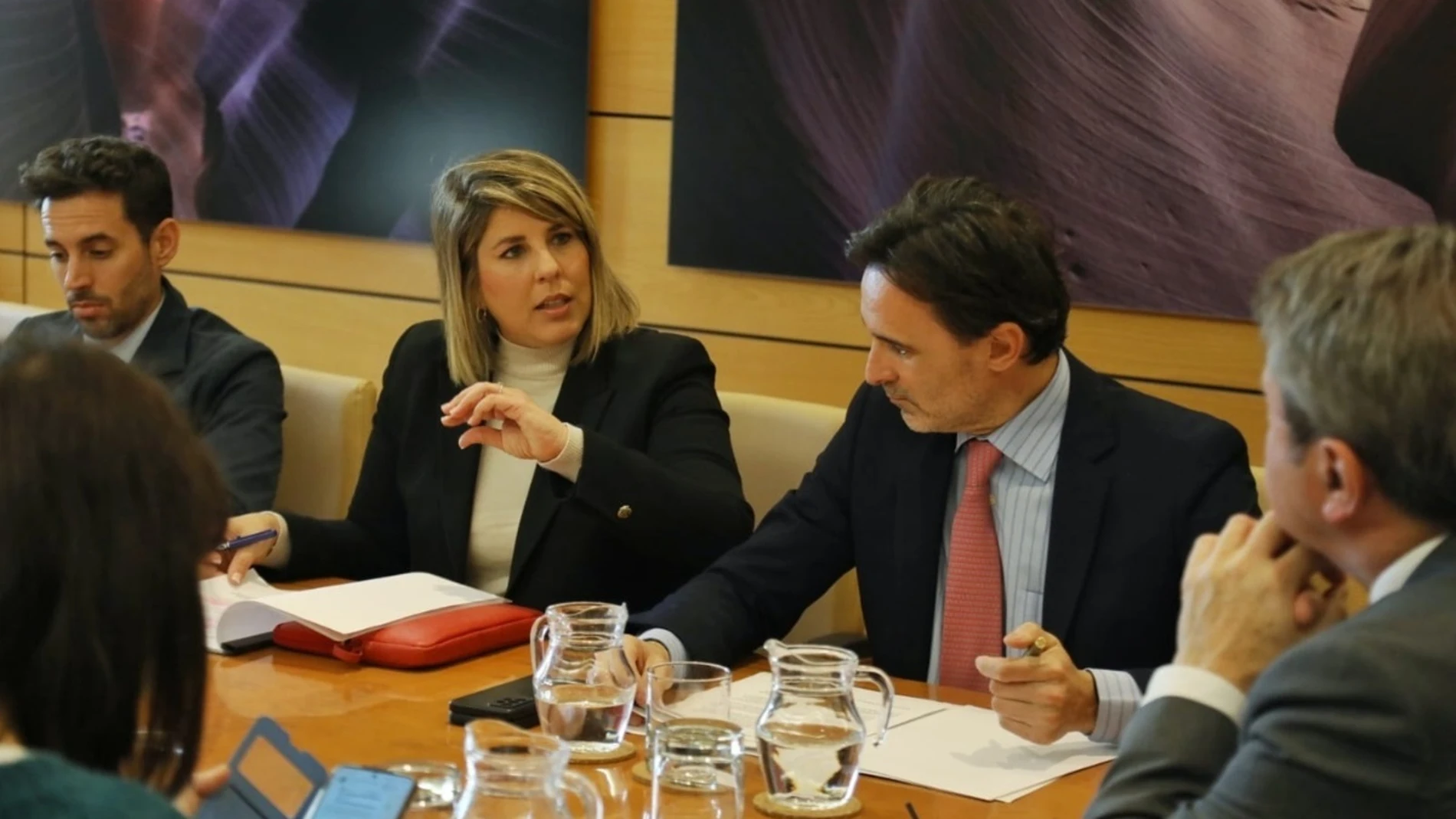 La alcaldesa de Cartagena Noelia Arroyo se ha reunido con el Secretario de Estado de Transportes y Movilidad Sostenible