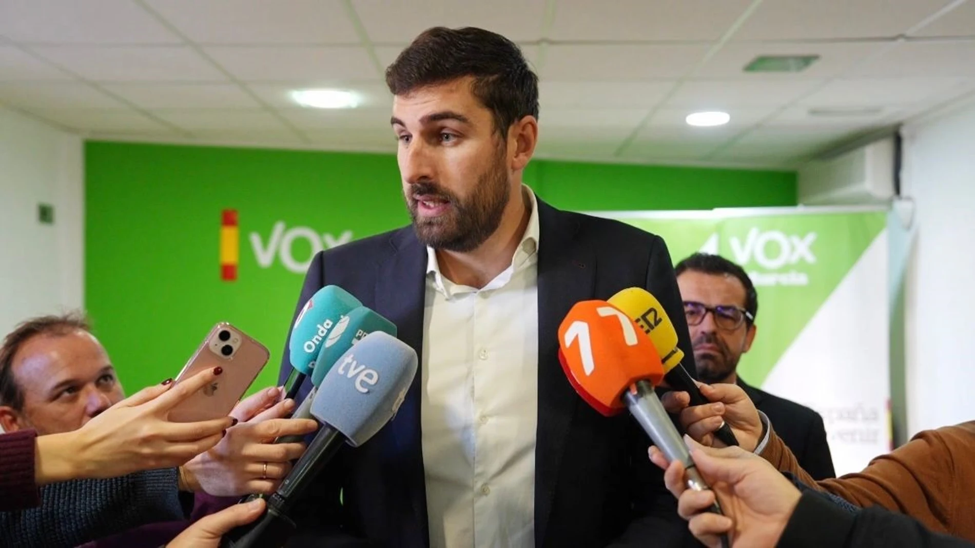 El presidente provincial de VOX en la Región de Murcia, José Ángel Antelo