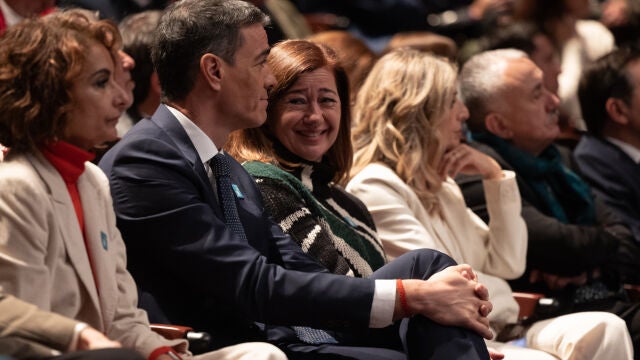 Sánchez interviene en el acto 'España en Libertad' para conmemorar los 50 años de la democracia