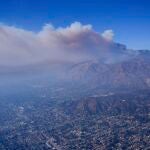 Imágen de los incendios de California