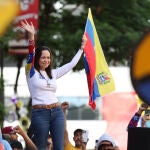 María Corina Machado anuncia el inicio de una "nueva fase" para "la libertad de Venezuela"