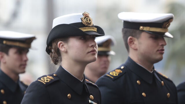La Princesa Leonor en Cádiz.