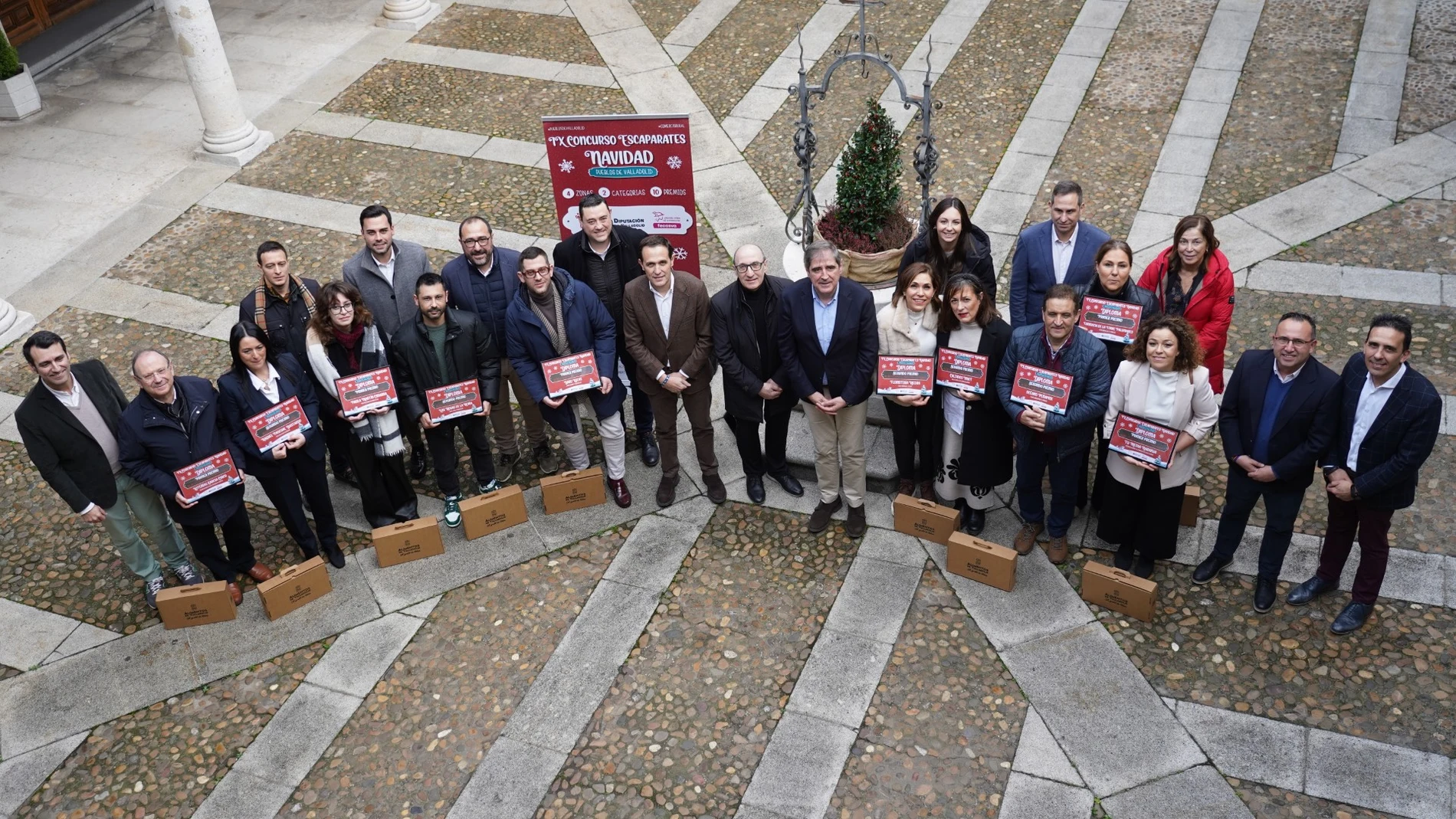 Entrega de los premios del IX Concurso de Escaparates Pueblos de Valladolid