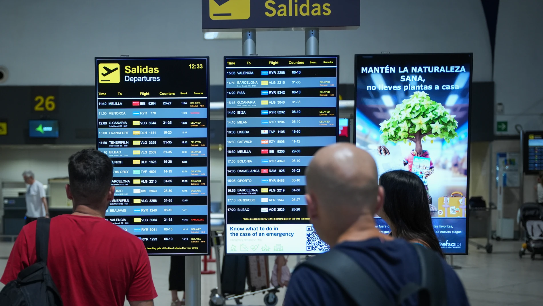 Desviados a Málaga cinco vuelos con destino a Sevilla a causa de la niebla SEVILLA 10 Ene. (EUROPA PRESS) -